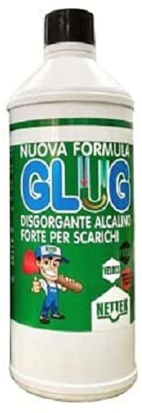 GLUG DISGORGANTE PROFESSIONALE ALCALINO 1 LT